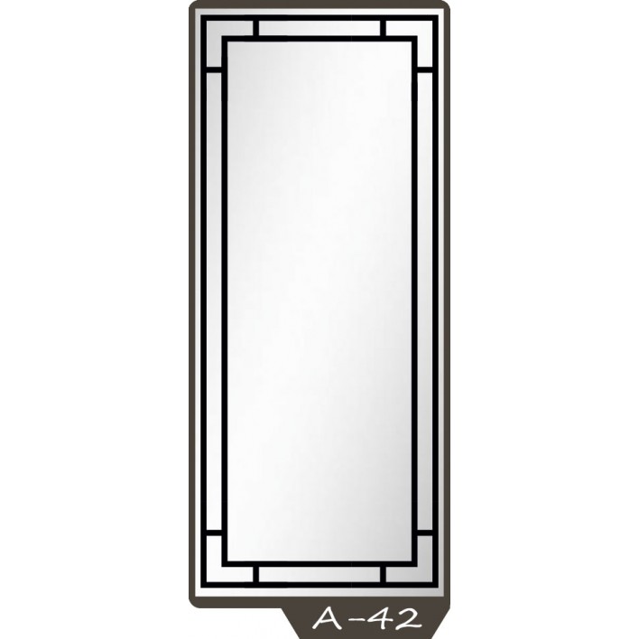 Пескоструйный рисунок на 1 дверь рисунок A-42