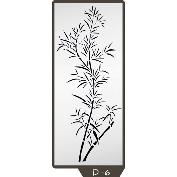Купити Піскоструминний малюнок на 1 двері малюнок D-6 - Фенікс в Ізмаїлі