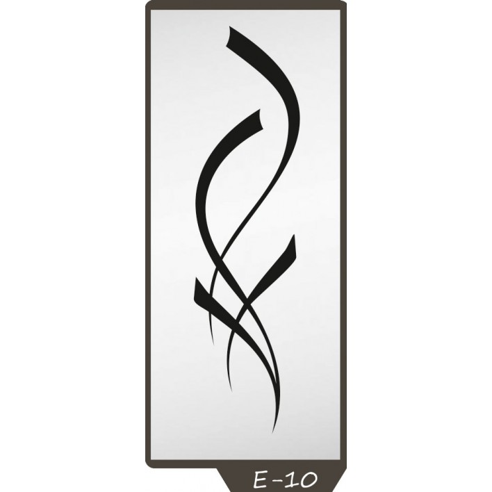 Купити Піскоструминний малюнок на 1 двері малюнок E-10 - Фенікс в Ізмаїлі