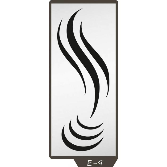 Купить Пескоструйный рисунок на 1 дверь рисунок E-9 - Феникс в Житомире