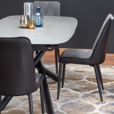Стол обеденный CAPELLO и стулья K393 (4 шт) - Halmar 
