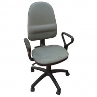 Крісло офісне BRAVO HALMAR (сірий)