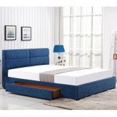 Ліжко MERIDA HALMAR 160 (синій)