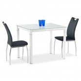Стол обеденный ARGUS и стулья K-187 (2 шт) - Halmar 