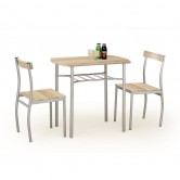 Купити Комплект обідній HALMAR стіл та стільці LANCE (дуб сонома) - Halmar в Херсоні