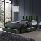 Ліжко GRACE HALMAR 160 (зелений)