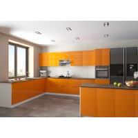 Кухня Стелла Варіант 3 у кольорі luxe naranja
