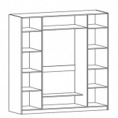 Купить Шкаф 4Д Барокко  - Мебель Сервис в Виннице