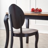 Стол обеденный WINDSOR и стулья VELO (4 шт) - Halmar 