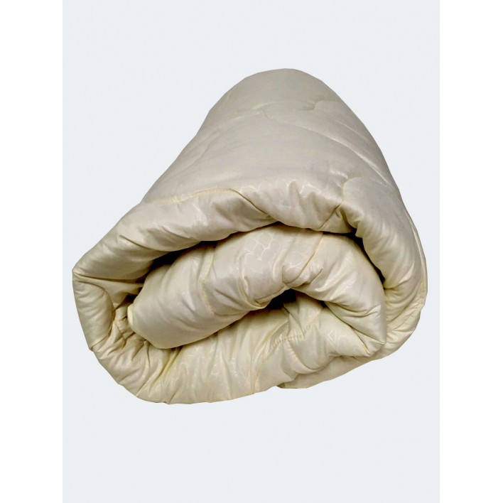 Одеяло Меринос, микрофибра, шерстипон (50% шерсти) 400 г/м2 1,5  145х210