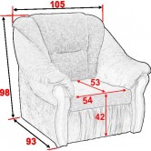 Купити Глорія крісло-ліжко - Аліс меблі в Харкові