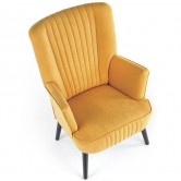  Кресло DELGADO HALMAR (желтый) - Halmar 