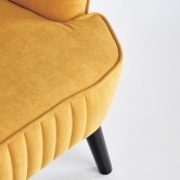 Крісло DELGADO HALMAR (жовтий)