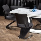  Стол обеденный BLANCO и стулья K442 (4 шт) - Halmar 