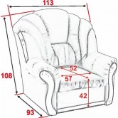 Купити Долорес крісло-ліжко - Аліс меблі в Херсоні