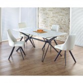  Стол обеденный PASCAL и стулья K206 (4 шт) - Halmar 