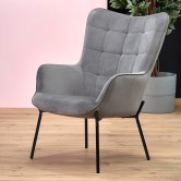 Купить Кресло CASTEL HALMAR (серый) - Halmar в Херсоне