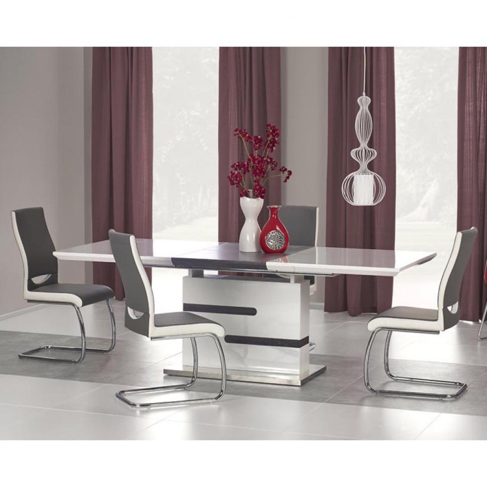  Стол обеденный MONACO и стулья K259 (4 шт) - Halmar 