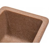 Купить Мойка Solid Вега Плюс 200х420 терракот (под столешницу) искусственный камень  - Solid в Житомире