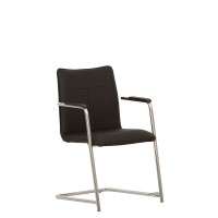 DESILVA arm chrome (BOX-4)   офисный стул Новый стиль
