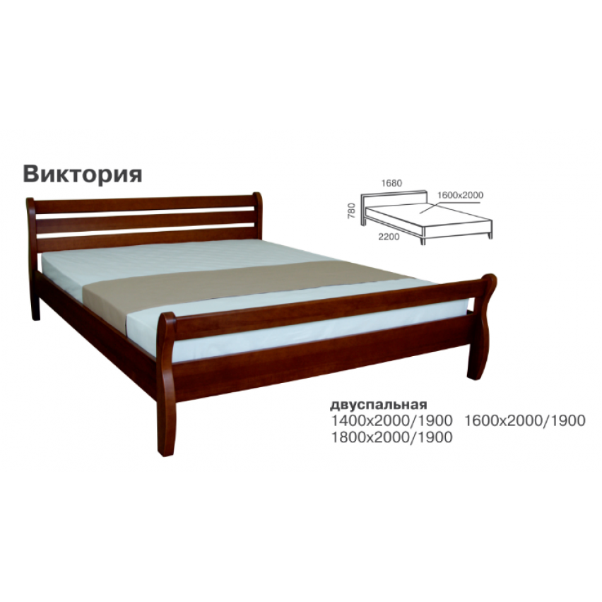 Купить Кровать Виктория 90х200 - фабрики Мелби - Мелби в Хмельницке