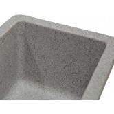 Купити Мийка Solid Вега Плюс 200х420 сірий (під стільницю) штучний камінь - Solid в Житомирі