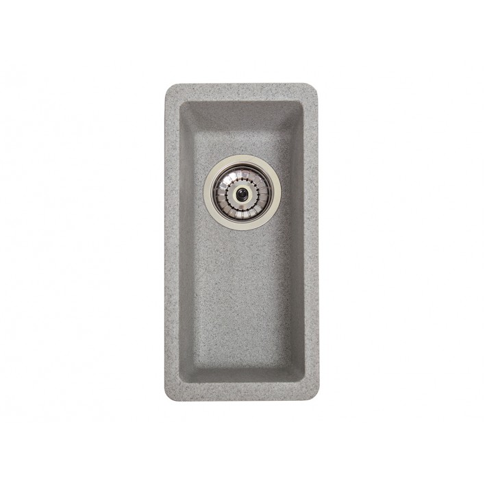 Купить Мойка Solid Вега Плюс 200х420 серый (под столешницу) искусственный камень  - Solid в Житомире