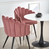 Купить Стол обеденный AMBROSIO и стулья K-410 (3 шт) - Halmar в Херсоне