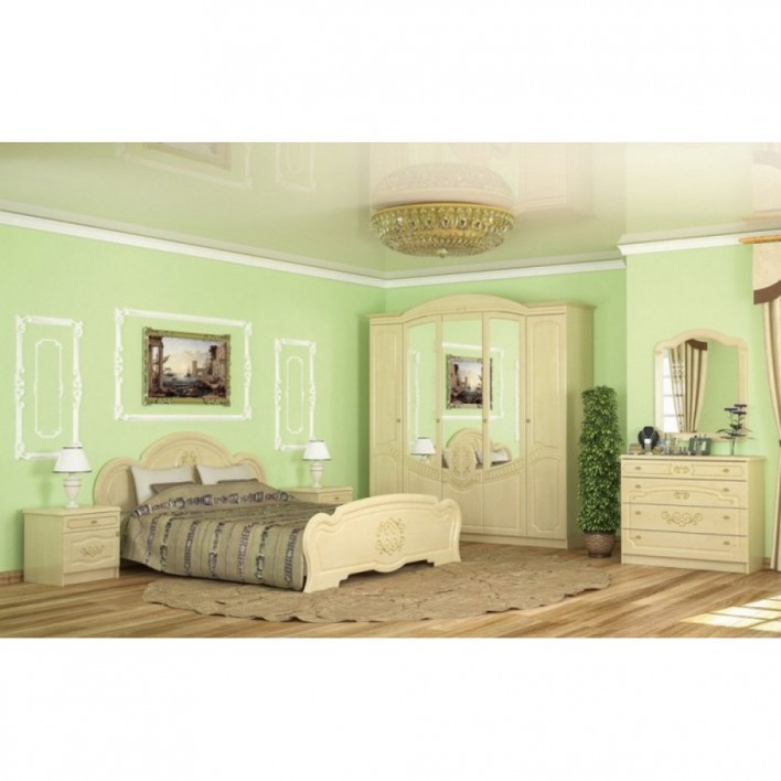  Спальня Барокко 5Д  - Мебель Сервис 