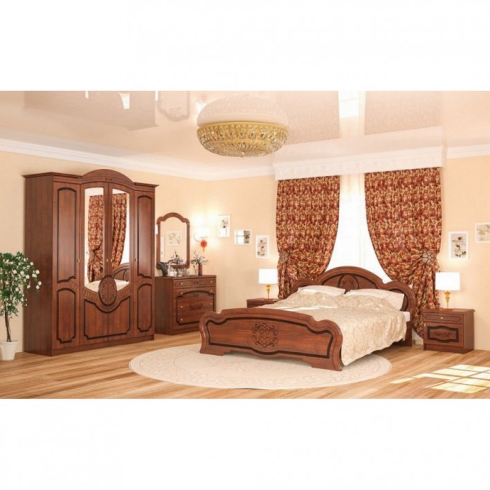  Спальня Барокко 4Д  - Мебель Сервис 
