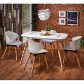 Купить Стол обеденный DAVID и стулья K308 (4 шт) - Halmar в Херсоне