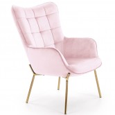 Купить Кресло CASTEL 2 HALMAR (розовый) - Halmar в Херсоне