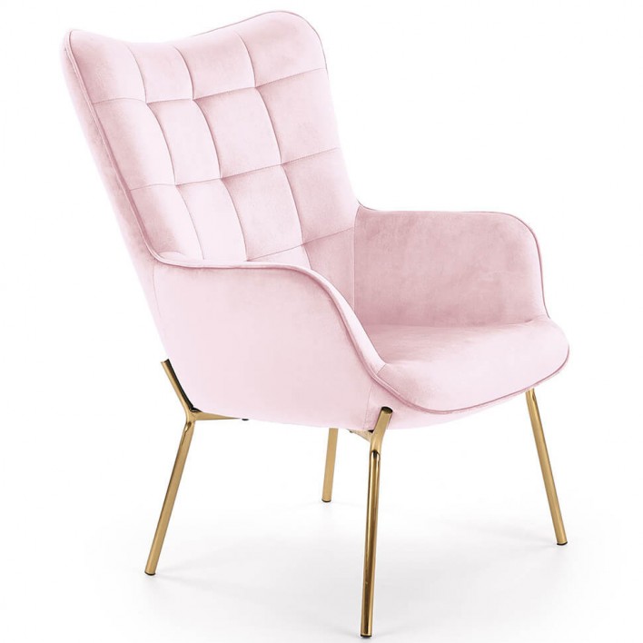 Купить Кресло CASTEL 2 HALMAR (розовый) - Halmar в Херсоне