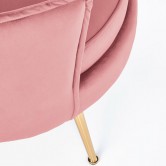 Кресло ALMOND HALMAR (розовый)