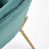Купити Крісло CASTEL 2 HALMAR (зелений) - Halmar в Херсоні