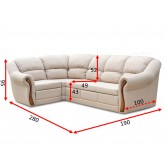 Купить Угловой диван Редфорд 31 нераскладной - Вика в Житомире