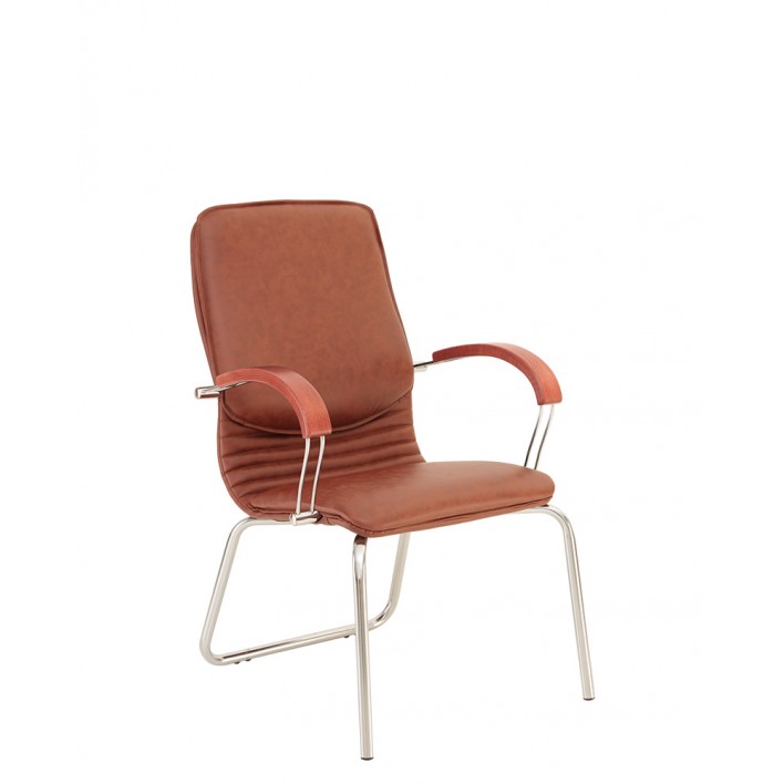 Купить NOVA wood CFA LB chrome (BOX-2)   Кресла для руководителя Новый стиль - Новый стиль в Херсоне