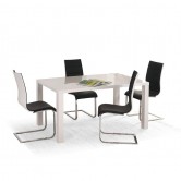 Купить Стол обеденный RONALD 120-160/80 и стулья K104 (4 шт) - Halmar в Херсоне