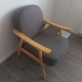 Кресло RETRO HALMAR (серый)