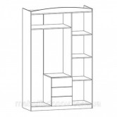 Купить Шкаф 3Д + 3Ш Дисней  - Мебель Сервис в Житомире
