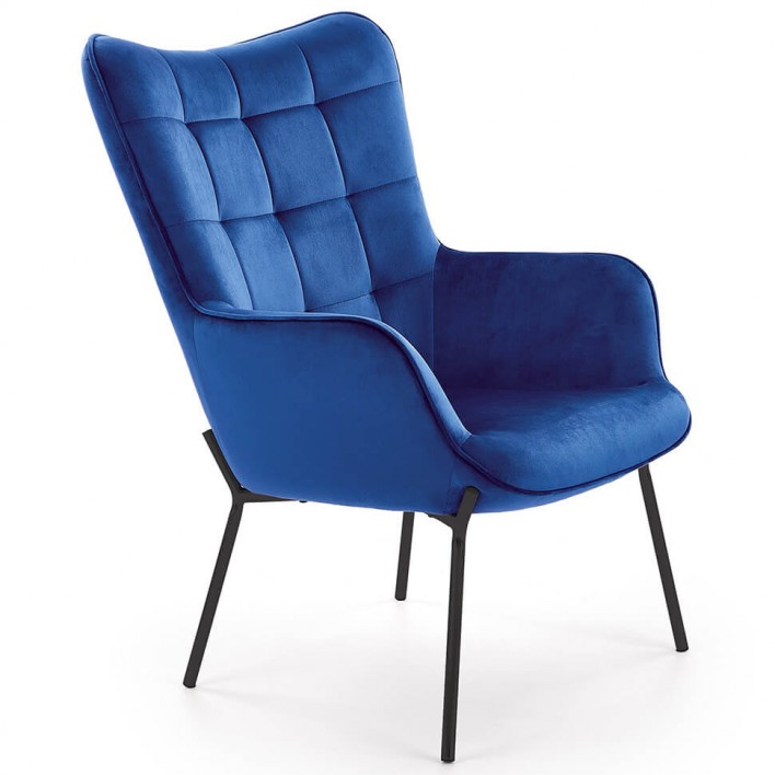 Купить Кресло CASTEL HALMAR (синий) - Halmar в Херсоне