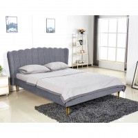 Кровать VALVERDE HALMAR 160 (серый)