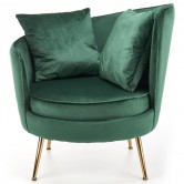  Кресло ALMOND HALMAR (зеленый) - Halmar 