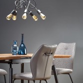 Купити Стіл обідній CALGARY та стільці K280 (4 шт) - Halmar в Херсоні