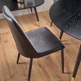 Стол обеденный EMBOS и стулья K386 (4 шт) - Halmar 