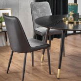  Стол обеденный EMBOS и стулья K386 (4 шт) - Halmar 