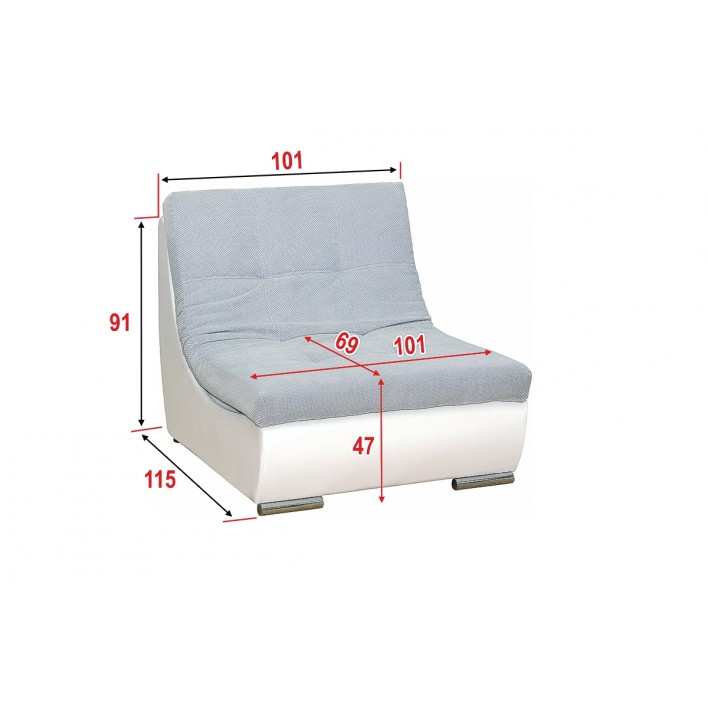 Арена модуль кресло - Алис мебель 