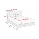  Кровать Фортуна 160х200 - Алис мебель 