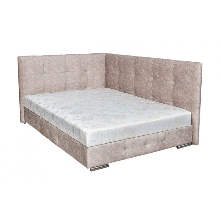  Кровать Мега 180х200 с двумя спинками - Алис мебель 