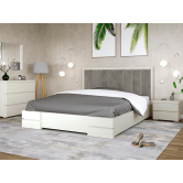 Купити Ліжко Мілана 160х200 Сосна - Білий - ARBOR в Херсоні